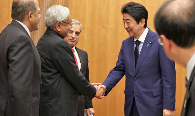 मुख्यमंत्री ने जापान के नारा और बिहार के बोधगया को सिस्टर स्टेट के रूप में जोड़ने का दिया प्रस्ताव