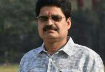 वाराणसी नगर निगम ने बदरंग की बीएचयू की दीवार