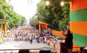 ममता के बंगाल में बोले अमित शाह- BJP की सरकार बनाइए