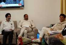 पीयूष गोयल से मिले रघुवर, मांगी एससी-एसटी की स्कालरशिप राशि