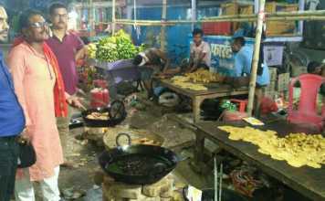 समस्तीपुर में विश्वकर्मा नगर और रामबाबू चौक पर कांवरिया शिविर