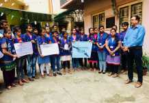 कोलकाता में जेसीसी कालेज के छात्रों ने बाढ़ पीड़ितों के लिए धन जुटाया