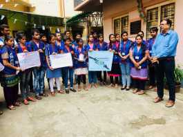 कोलकाता में जेसीसी कालेज के छात्रों ने बाढ़ पीड़ितों के लिए धन जुटाया