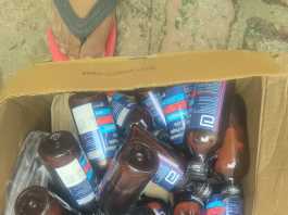 छिपा कर ले जाया जा रहा 33 लाख का कफ सिरप बरामद