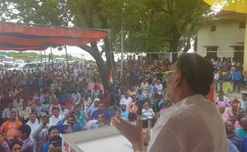 राधामोहन की मौजूदगी में अटल जी की अस्थियां गंडक में विसर्जित