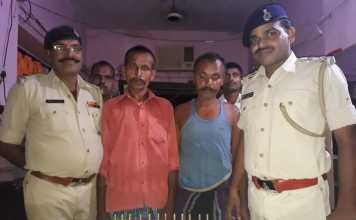 फतुहा में चौकीदार के बेटे का हत्त्यारोपी समधी के साथ गिरफ्तार