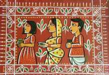 झारखंड में तेजी से विकसित हो रही है नयी शैली की बैद्यनाथ पेंटिंग