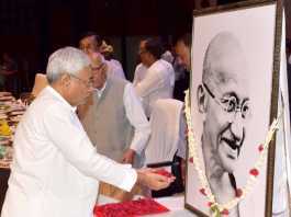 बिहार में जयंती पर पूरे दिन छाये रहे राष्ट्रपिता महात्मा गांधी