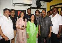 अक्षरा सिंह और अमरीश सिंह की पहली भोजपुरी फिल्म का मुहूर्त