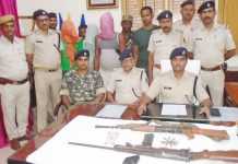 बेगूसराय में दूसरे दिन भी अवैध हथियार व गोली बरामद