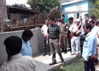 बेगूसराय डीएम ने नली-गली व जल-नल योजनाओं की जांच की