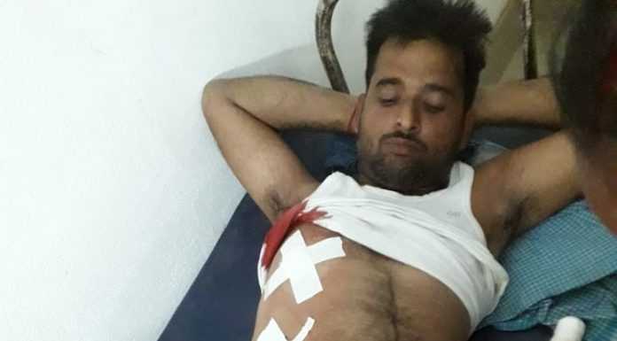 चाकू गोद कर नल जल योजना के सुपरवाइजर की बाइक लूटी