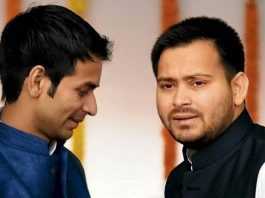 तेजस्वी के बंगला विवाद में लालू, राबड़ी व तेज प्रताप भी जदयू के निशाने पर तेज प्रताप यादव व तेजस्वी यादव