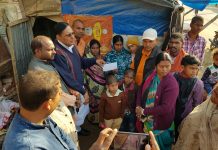 भाजपा के बिहार प्रदेश प्रवक्ता ने की दलित परिवार की आर्थिक मदद