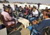 भागलपुर में पूर्व सैनिक मिले कांग्रेस के आनंद माधव से