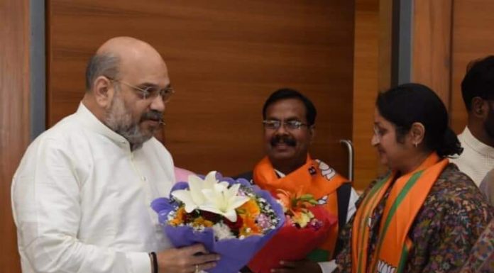 भाजपा की हुईं अन्नपूर्णा देवी, कोडरमा की सीट से उतरेंगी मैदान में