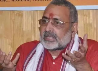 केंद्रीय मंत्री गिरिराज सिंह का जगह-जगह भव्य स्वागत गिरिराज सिंह