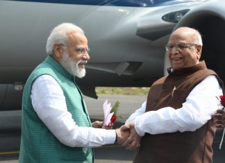 संकल्प रैली में नरेंद्र मोदी ने खूब बिखेरे रंग, नीतीश भी नहीं रहे कम