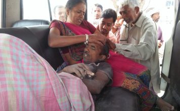 सिंचाई के दौरान करंट की चपेट में आने से दंपति की मौत