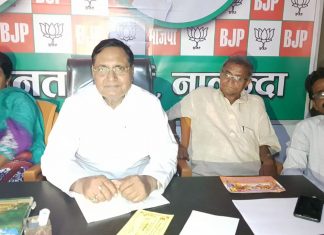 दुष्प्रचार से NDA का विकास रथ नहीं रोक सकती कांग्रेस: BJP नालंदा में प्रेस कांफ्रेस के दौरान भाजपा प्रवक्ता राजीव रंजन
