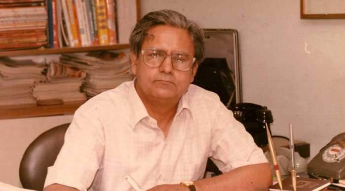 राजेंद्र माथुरः हिन्दी पत्रकारिता को नई धार देनेवाले व्यक्ति राजेंद्र माथुर