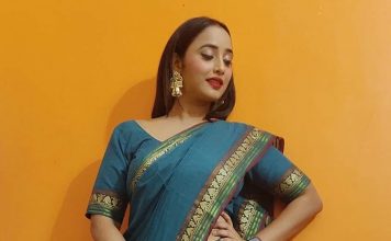 ‘छोटकी ठकुराइन’ रानी चटर्जी को देखने लोगों की भीड़ उमड़ी रानी चटर्जी