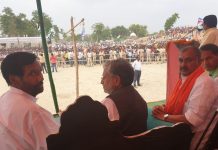 नेहरू-कांग्रेस की गलतियों का नतीजा है कश्मीर समस्याः सुशील मोदी कुटुम्बा, औरंगाबाद लोकसभा में लोजपा के राष्ट्रीय अध्यक्ष श्री रामविलास पासवान जी के साथ सभा में उपमुख्यमंत्री सुशील कुमार मोदी