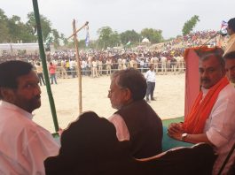 नेहरू-कांग्रेस की गलतियों का नतीजा है कश्मीर समस्याः सुशील मोदी कुटुम्बा, औरंगाबाद लोकसभा में लोजपा के राष्ट्रीय अध्यक्ष श्री रामविलास पासवान जी के साथ सभा में उपमुख्यमंत्री सुशील कुमार मोदी