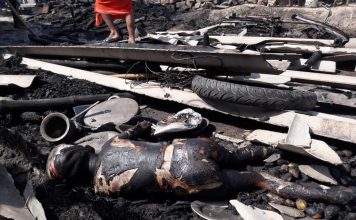 आग ने ली दो मासूमों की जान, सात घर भी जल कर खाक आग लगने से सारण में सात घर स्वाहा