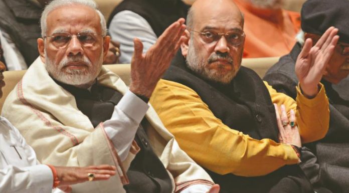 भारतीय जनता पार्टी के नये राष्ट्रवाद का जादू…………….. नरेंद्र मोदी-अमित शाह की जोड़ी