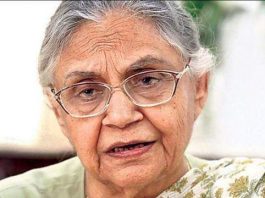 शीला दीक्षित के निधन से एक युग का अंत हो गया शीला दीक्षित