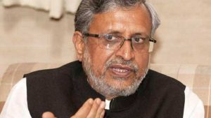 बिहार के उपमुख्यमंत्री सुशील कुमार मोदी