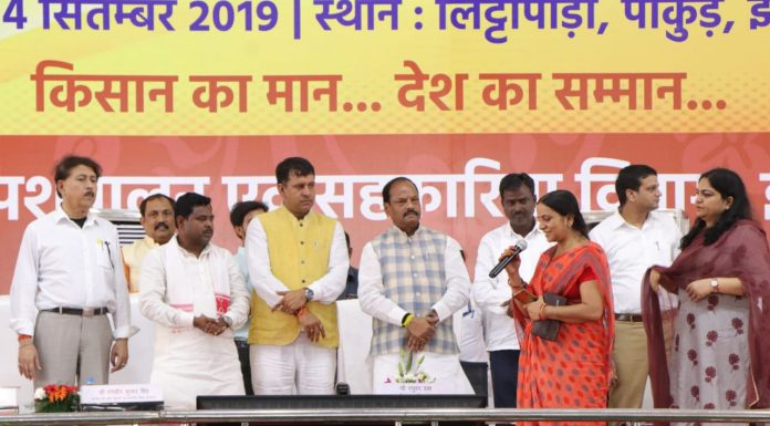 सीएम ने 7 लाख 15 हजार किसानों के खाते में 1 सौ 83 करोड़ किया हस्तांतरित