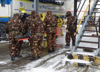 एनडीआरएफ द्वारा भारत पेट्रोलियम कॉर्पोरेशन लिमिटेड, सिपारा में रासायनिक आपदा पर सयुंक्त मॉक ड्रिल का किया गया अयोजन