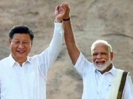 भारत दौरे पर आये जिनपिंग लौटे, सार्थक रही मोदी से बातचीत शी जिनपिंग व नरेंद्र मोदी