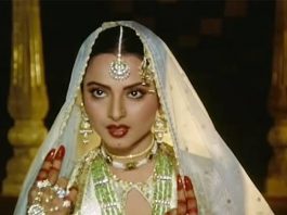 इन आँखों की मस्ती के मस्ताने ……………………………… अभिनेत्री रेखा