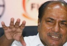 इदिरा गांधी को टिकट देने के विरोध में जब एंटोनी ने सीएम पद छोड़ा