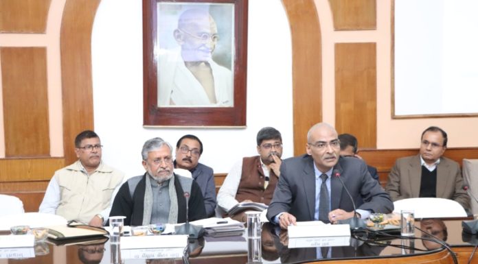 पाटलिपुत्र टेक्नोलाजी पार्क 53 करोड़ की लागत से बनेगा बजट पूर्व परिचर्चा की दूसरी बैठक में उपमुख्यमंत्री सुशील कतुमार मोदी