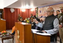 NCC और NSS का प्रशिक्षण जरूर हासिल करें देश के युवा हरियाणा के राज्यपाल सत्यदेव नारायण आर्य ने मंगलवार को एन.सी.सी. व एन.एस.एस के कैडेट्स व स्वयंसेवकों के सम्मान में आयोजित समारोह संबोधित किया