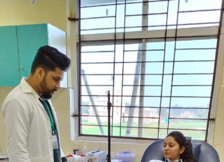 बिहटा में रक्त के लिए नहीं अब होगी दौड़-भागः कृष्ण मुरारी बिहटा में NSIT Medical College And Hospital में रक्तदान