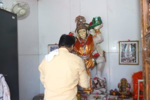 झारखंड के मुख्यमंत्री हेमंत सोरेन ने रामनवमी के मौके पर हनुमान मंदिर में पूजा-अर्चना की