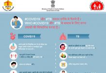 टीबी और कोरोना समान तरीके से फैलते हैं, जांच में बरतें सावधानी टीबी और कोरोना समान तरीके से फैलते हैं, इसलिए जांच में सावधानी बरतने की जरूरत है। दोनों के लक्षण एक जैसे दिखते हैं। इससे फर्क करना कठिन है।