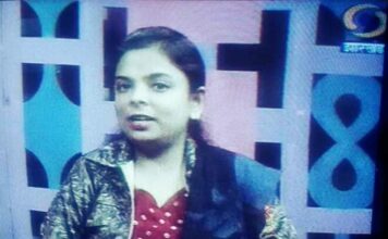 नंदिनी सिन्हाः शोध के समानांतर सृजन का जुनून नंदिनी की मधुबनी पेंडिंग