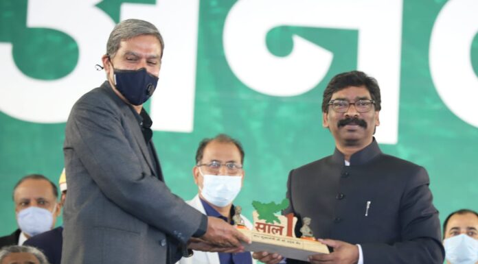 हेमंत ने कहा- 5 साल में झारखंड को किसी से सहयोग की जरूरत नहीं होगी मुख्यमंत्री हेमंत सोरेन ने कहा है कि जिन लक्ष्यों के साथ हम बढ़ रहे हैं, पांच साल बाद हमें किसी के सहयोग की जरूरत नहीं होगी।