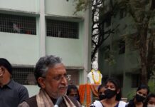 सोमनाथ मंदिर के उद्घाटन का भी कांग्रेस ने किया था विरोध सोमनाथ मंदिर के उद्घाटन का भी कांग्रेस ने विरोध किया था। सोमनाथ मंदिर का उद्घाटन पूर्व राष्ट्रपति राजेंद्र प्रसाद ने किया था। यह बात सुशील कुमार मोदी ने कही