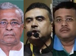 अधिकारी परिवार बीजेपी के साथ, क्या होगा टीएमसी पर असर अधिकारी घराने के बीजेपी के साथ जाने का टीएमसी पर क्या असर होगा, अब यह जानना ज्यादा जरूरी हो गया है। एक घर के 3 लोग अब बीजेपी में हैं।