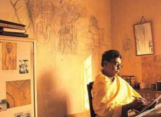 कला की दुनिया में गणेश पाइन की कलाकृतियां बहुआयामी रही हैं कला की दुनिया में गणेश की पाइन बहुआयामी कलाकृतियां रही हैं। भारत उनकी सर्जनात्मक कृतियों पर गर्व महसूस करता है।